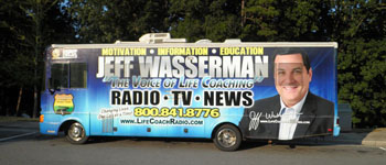 jeff wasserman life coach college bus
